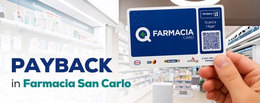 Carta PAYBACK Farmacia San Carlo di Muggi&ograve;